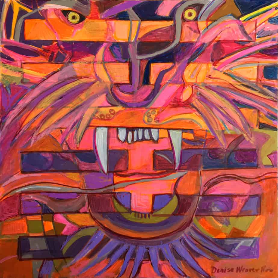 Hexagram 21 Biting Through by Denise Weaver Ross